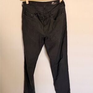 Faherty Men's Charcoal Black Slim Jeans 33x32